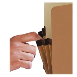 Sale 73085 1.75 in. Expansion Letter Size Redrope Drop Front File Pockets with 2/5-Cut Guide Height Tabs (25/Box) Filing & Folders