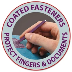 Sale 1 Divider Four SafeSHIELD Fasteners Legal Size Four-Section Pressboard Top Tab Classification Folders - Blue (10/Box) Filing & Folders