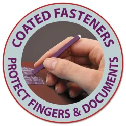 Hot 2 in. Expansion 2 Divider Legal Size 6 SafeSHIELD Fasteners End Tab Pressboard Classification Folders - Red (10/Box) Filing & Folders