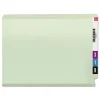 Sale 1 in. Expansion End Tab Pressboard Classification Folders with 2 SafeSHIELD Coated Fasteners - Letter Size/Gray-Green (25/Box) Filing & Folders