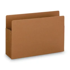 5.25 in. Expansion Heavy-Duty Redrope End Tab TUFF Pockets - Legal Size, Redrope (10/Box) Binders & Binding Supplies