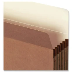 Online 5.25 in. Expansion Letter Size Redrope Drop Front File Pockets (50/Box) Filing & Folders