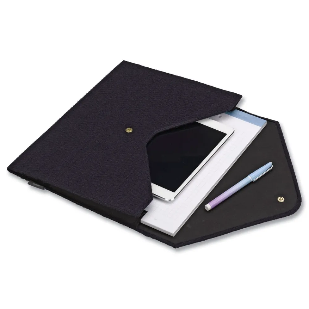 Hot 2 in. Expansion Letter Size Soft Touch Cloth Expanding Files - Dark Blue Cleaning & Janitorial Supplies