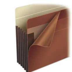 New 5.25 in. Expansion Letter Size Heavy-Duty Redrope End Tab TUFF Pockets (10/Box) Filing & Folders