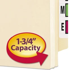 Outlet 1.75 in. Expansion Manila End Tab File Pockets - Legal, Manila (25/Box) Filing & Folders