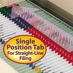 Best 2 in. Expansion Recycled Pressboard Fastener Folders with Two SafeSHIELD Fasteners - Legal Size/Gray-Green (25/Box) Filing & Folders