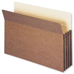 3.5 in. Expansion Redrope Drop Front File Pockets - Legal, Redrope (50/Box) Filing & Folders
