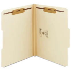 Online 1.5 in. Top Tab Manila Expansion 2-Fastener Folders - Letter Size/Manila Exterior (50/Box) Filing & Folders