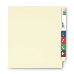 Online 1.5 in. x 7.5 in. Color-Coded Smartstrip Inkjet Refill Label Forms - Assorted, White (250/Pack) Labels & Label Makers