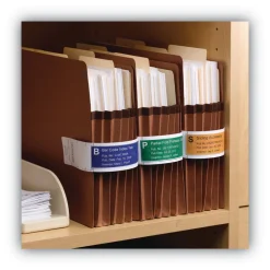 Discount 1.63 in. x 10.13 in. Viewables Pocket Label Pulls - White (45/Pack) Labels & Label Makers