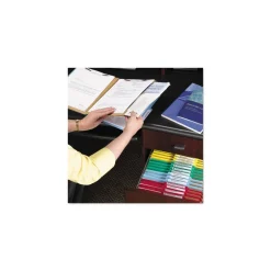 Hot 6 SafeSHIELD Fasteners 2 Dividers Letter Size 6-Section Pressboard Top Tab Pocket Classification Folders - Yellow (10/Box) Filing & Folders