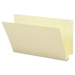 Outlet 27275 Straight Tabs Legal Size 1.5 in. Expansion Heavyweight End Tab Expansion Folders - Manila (50/Box) Filing & Folders
