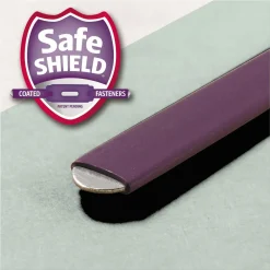 Outlet 1/3-Cut Tabs 3-in Expansion 2 SafeSHIELD Fasteners Letter Size Recycled Pressboard Fastener Folders - Gray-Green (25/Box) Filing & Folders