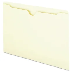 Outlet 2-Ply Straight Tab Legal Size File Jackets - Manila (100/Box) Filing & Folders