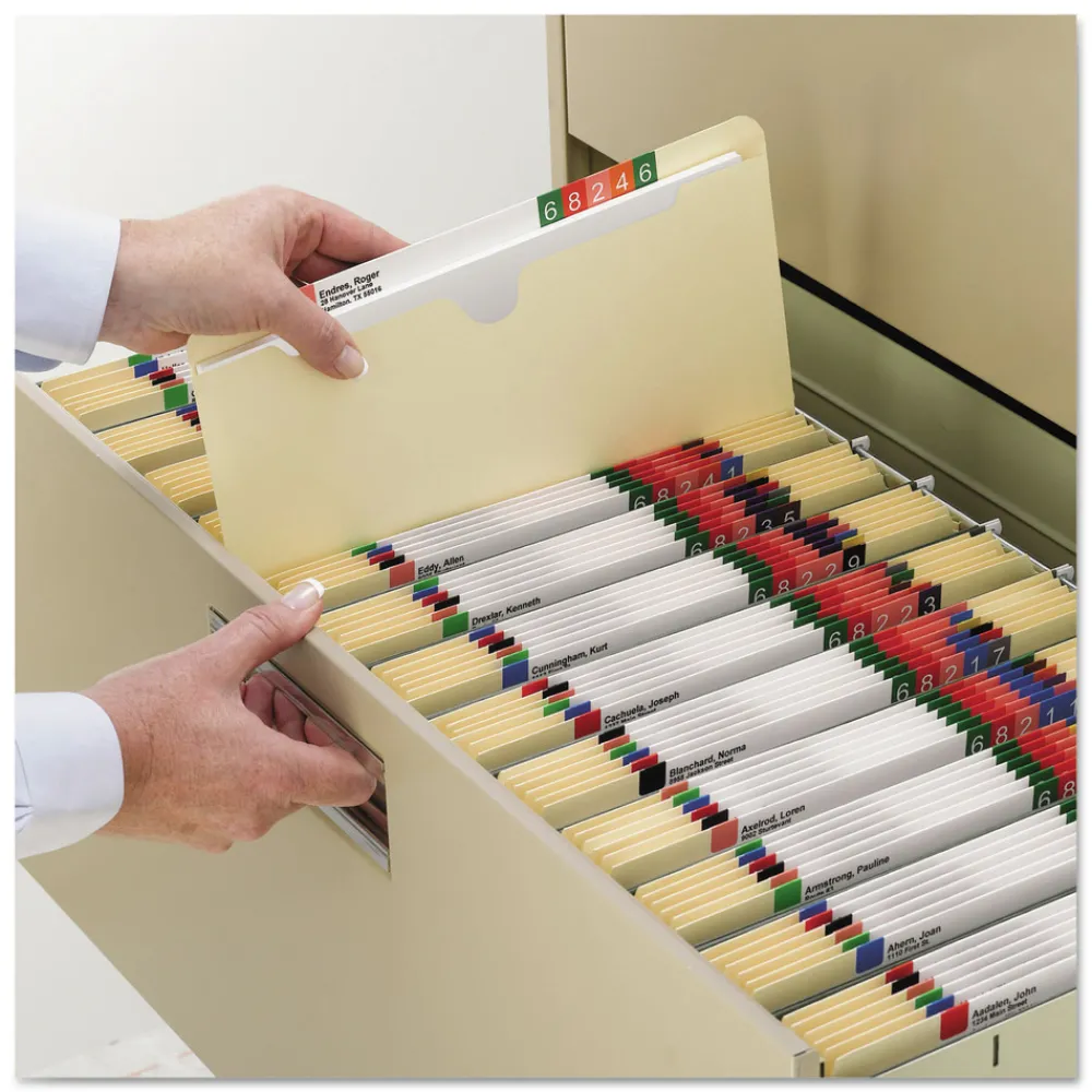 Outlet 2-Ply Straight Tab Legal Size File Jackets - Manila (100/Box) Filing & Folders