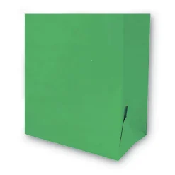 Discount Straight Tab Letter Size Colored File Jackets with Reinforced Double-Ply Tab - Green (50/Box) Filing & Folders