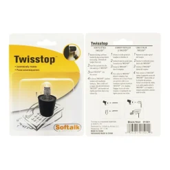 Discount Twisstop Rotating Phone Cord Detangler - Black Office Electronics & Batteries