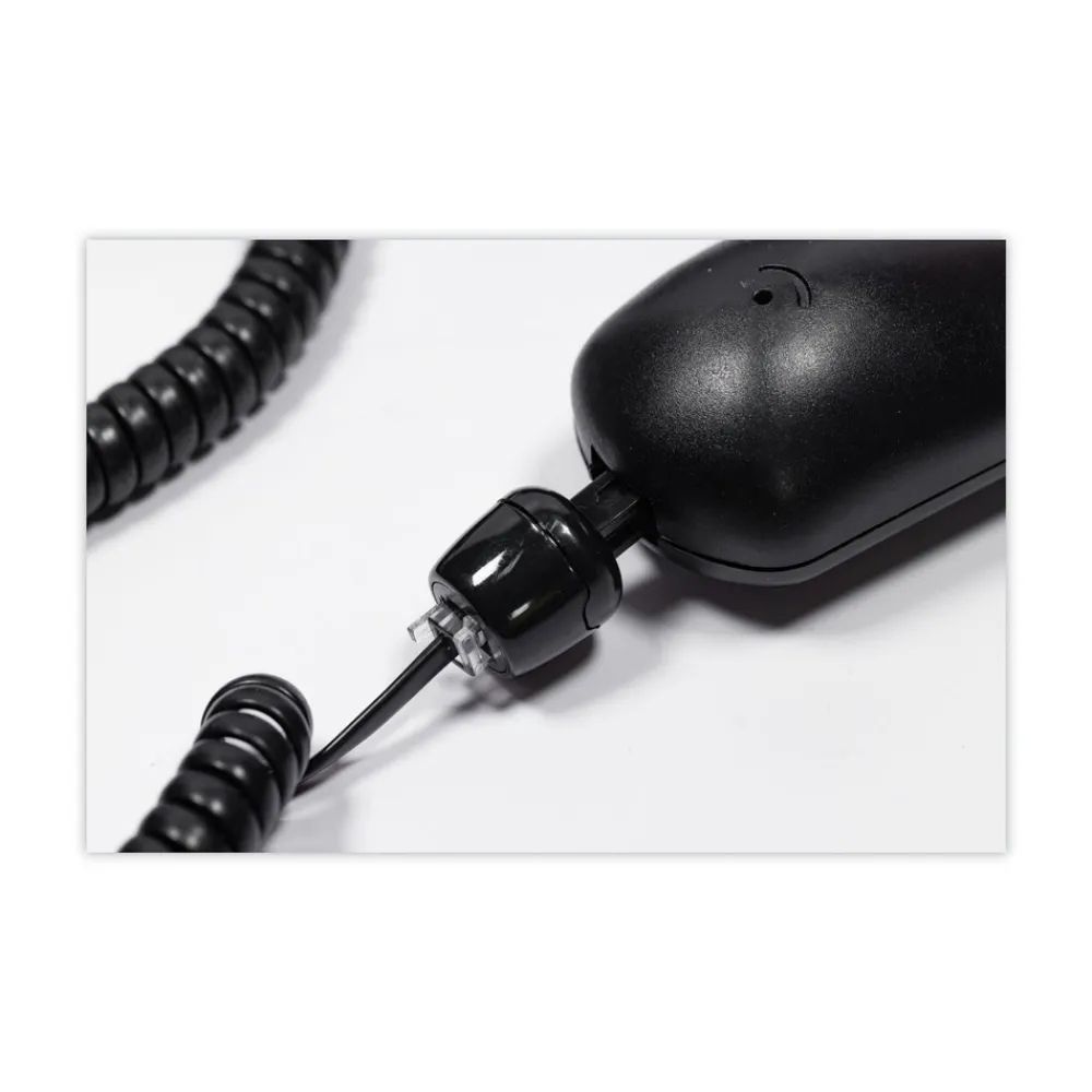 Outlet Untangler Rotating Phone Cord Detangler - Black Office Electronics & Batteries