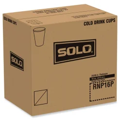 Sale 16 oz. Double Sided Poly Paper Cold Cups - Symphony Design (1000/Carton) Tabletop And Serveware
