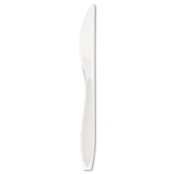 Discount Impress Heavyweight Full-Length Polystyrene Knives - White (1000/Carton) Tabletop And Serveware