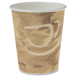 Sale Mistique Design 10 oz Single Sided Poly Paper Hot Cups (50/Bag, 20 Bags/Carton) Tabletop And Serveware