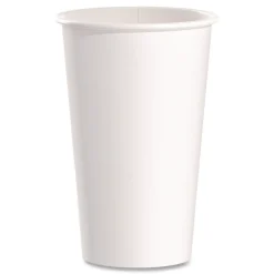 Outlet Paper Hot Cups 16 oz White 50/Pack Tabletop And Serveware