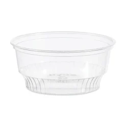 Clearance SDL58-0090 5 oz-8 oz Serve Dome Cup Plastic Lids - Clear (1000/Carton) Tabletop And Serveware