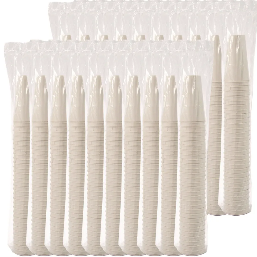 Online Thermoguard 20 oz Sustainable Forest Print Insulated Paper Hot Cups - White (600/Carton) Tabletop And Serveware