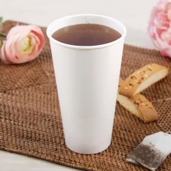 Online Thermoguard 20 oz Sustainable Forest Print Insulated Paper Hot Cups - White (600/Carton) Tabletop And Serveware