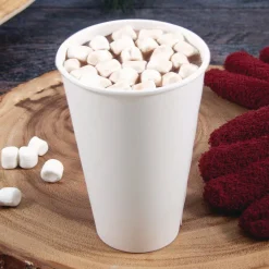 Sale Thermoguard Insulated Paper Hot Cups 16 oz White Sustainable Forest Design 30/Pack Tabletop And Serveware