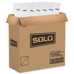 Traveler Cappuccino Style Dome Lid for 10 oz. to 24 oz. Cups - White (100/Pack, 10 Packs/Carton) Tabletop And Serveware