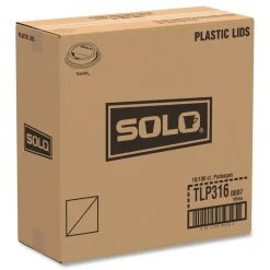 Traveler Cappuccino Style Dome Lid for 10 oz. to 24 oz. Cups - White (100/Pack, 10 Packs/Carton) Tabletop And Serveware