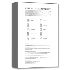 Outlet 24 lbs. Bond Weight 8.5 in. x 11 in. Parchment Specialty Paper - Gold (100/Pack) Cleaning & Janitorial Supplies