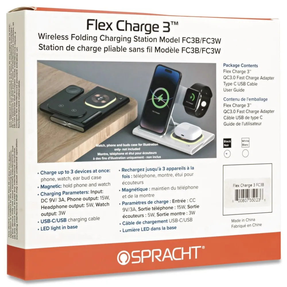 Flex Charge 3, USB-C, Black Office Electronics & Batteries
