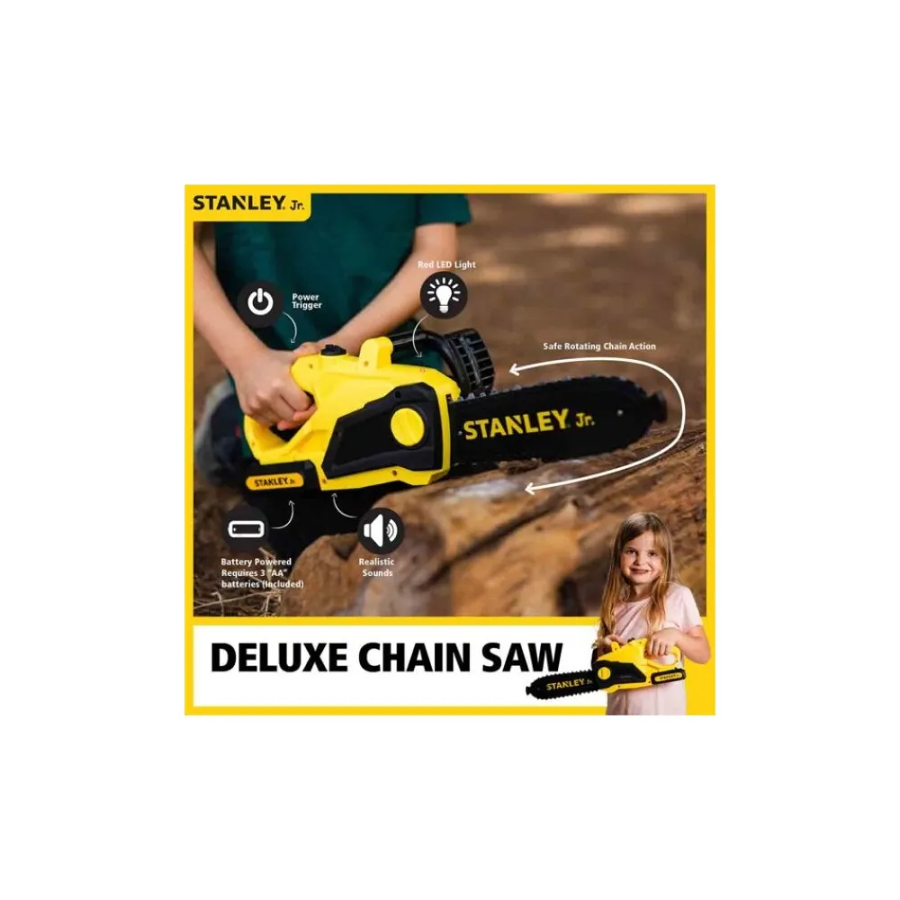 Online Battery Powered Chain Saw Toy with 3 Batteries (AA) Toys