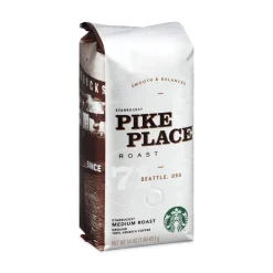 Hot 12411954 1 lb Bag Coffee - Pike Place (6/Carton) Food And Snacks