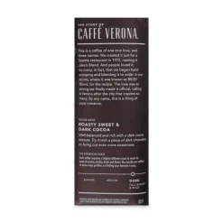 12411956 2.5 oz. Packet Caffe Verona Coffee (18/Box) Food And Snacks