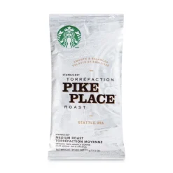 Hot 12411960 2.5 oz. Packet Coffee - Pike Place (18/Box) Food And Snacks