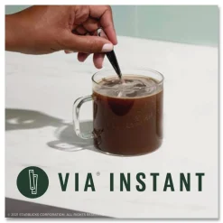 Clearance 12407838 0.11 oz VIA Ready Brew Coffee - Italian Roast (12/Carton) Food And Snacks