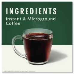 Clearance 12407838 0.11 oz VIA Ready Brew Coffee - Italian Roast (12/Carton) Food And Snacks