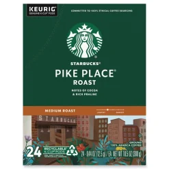Hot Coffee K-Cups Pack - Pike Place (96/Carton) Food And Snacks