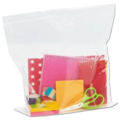 Online 2 mil 12 in. x 12 in. Seal Closure Bags - Clear (500/Carton) Trash & Waste Bins