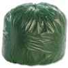 Outlet Controlled Life-Cycle 33 in. x 40 in. 1.1 mil. 33 Gallon Plastic Trash Bags - Green (40/Box) Trash & Waste Bins