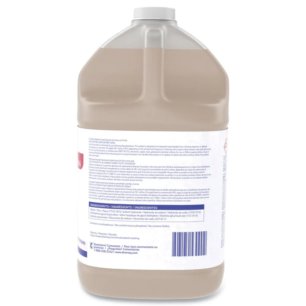 New 1 gal. D9.6 Oven Cleaner - Unscented (4/Carton) Cleaning & Janitorial Supplies