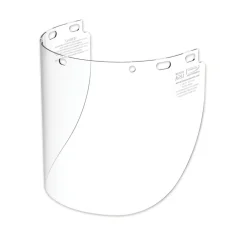 Clearance 16.5 in. x 8 in. Full Length Replacement Shield (32/Carton) Protective Head Gear