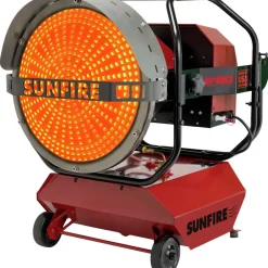 Hot 80000 BTU Dual Fuel SF80 Portable Radiant Heater Heaters