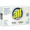 Free Clear HE 1.6 oz Vend-Box Liquid Laundry Detergent - Unscented (100/Carton) Cleaning & Janitorial Supplies