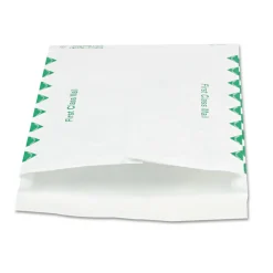 Sale 10 in. x 13 in. No. 13-1/2 Lightweight 14 lbs. Tyvek Open End First Class Expansion Mailers - White (100/Carton) Pens, Pencils & Markers