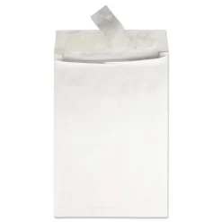 Online Tyvek 12 x 16 18 lb. Heavyweight Square Flap Open End Expansion Mailers - White (100/Carton) Mailing, Packing & Shipping
