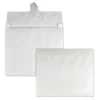 Best Tyvek 10 x 13 18 lb. Heavyweight Square Flap Open End Expansion Mailers - White (100/Carton) Mailing, Packing & Shipping